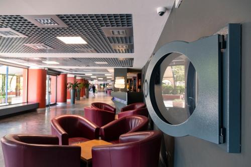 Ein Sitzbereich in der Unterkunft Ripamonti Residence & Hotel Milano