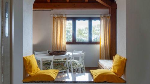 Χώρος καθιστικού στο Villa del noce - Dorgali
