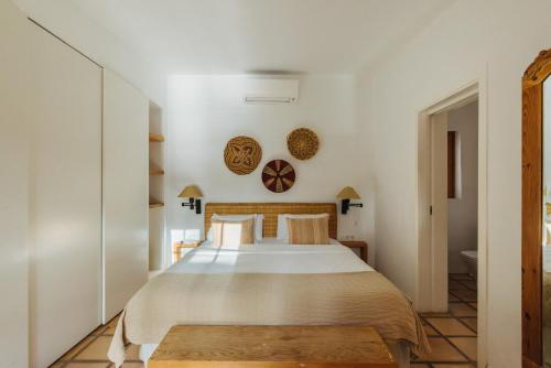 A bed or beds in a room at Casa Jable Anne