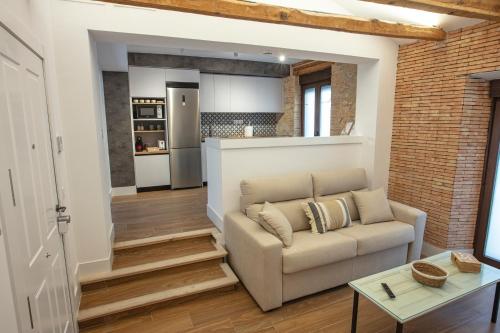 Χώρος καθιστικού στο VELALMA-CERON Edificio exclusivo de apartamentos turisticos en Centro histórico