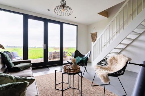 Χώρος καθιστικού στο Luxe stal appartement