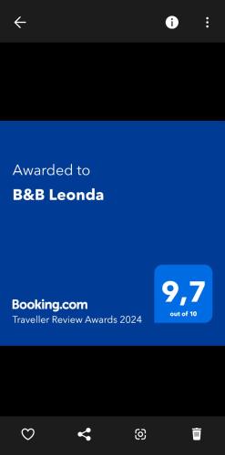 a screenshot of the beez locator on a cell phone at B&B Leonda in San Donato