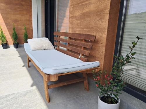 Μπαλκόνι ή βεράντα στο Apartmán Vitalis - Rezidencia Amélia