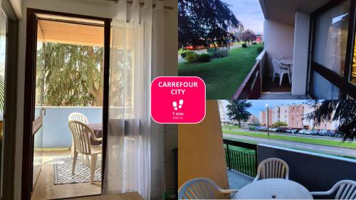 Appartement 4 chambres Idéal 24h moto & voiture