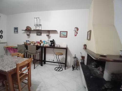 Χώρος καθιστικού στο Luna Reale Relais e Suite