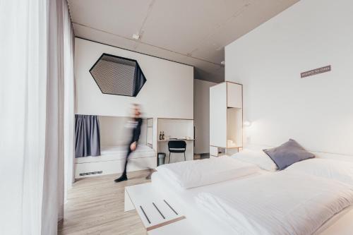 Motel Schlafraum Weng-Dein smartes Hotel-contactless check-In