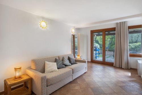 Posezení v ubytování Il Giardino del Sole, Chalet Salvia