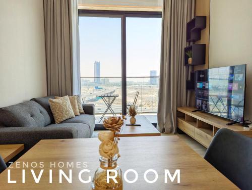 Modern Luxury Fully Furnished 1BH Apartment in Binghatti Luna JVC - Easy Access to JBR, Circle Mall & Dubai Hills Mall