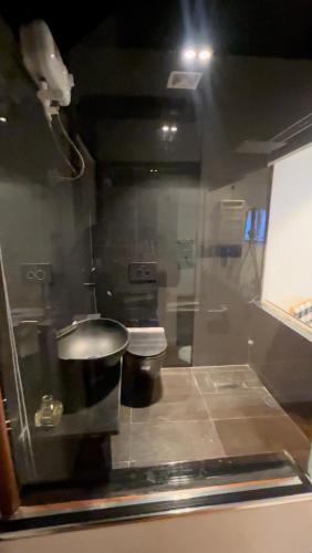 Koupelna v ubytování Lustro Homes