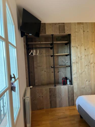 Кровать или кровати в номере B&B naturist Villa Oriél Figanieres