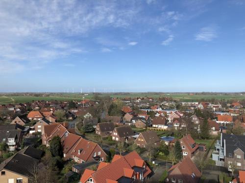 Nespecifikovaný výhled na destinaci Wangerland nebo výhled na město při pohledu z apartmánu