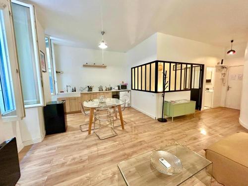 Chez Marie et Romain- appartement de charme au cœur de la Joliette proche Panier centre ville