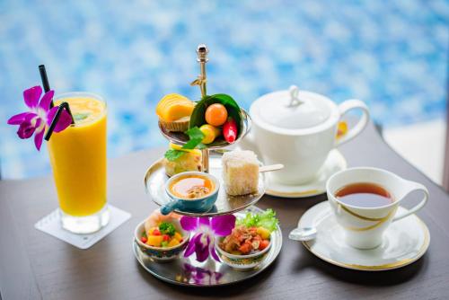 الطعام في الفيلا أو بالجوار