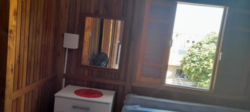 Koupelna v ubytování Casa de praia em garopaba sc