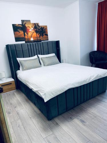 Llit o llits en una habitació de Casa Garibaldi