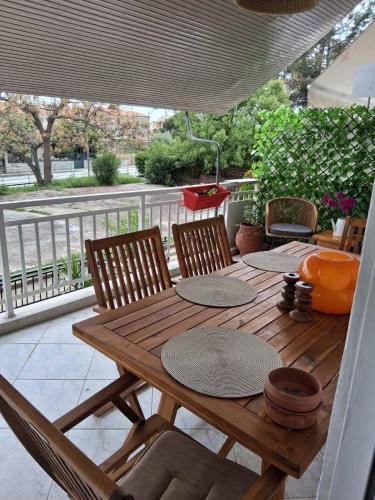Balkoni atau teres di Aelia Home
