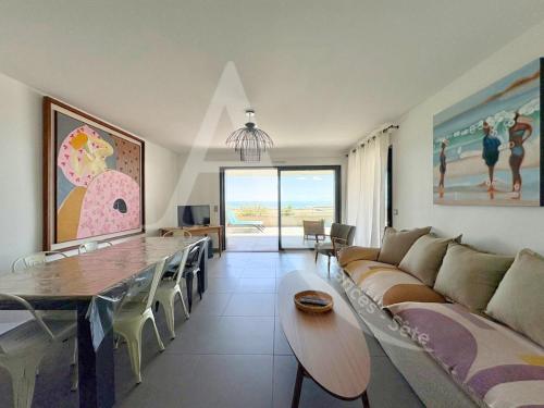 FRONT DE MER 98 M², 3 CHAMBRES, TERRASSE 90 M²