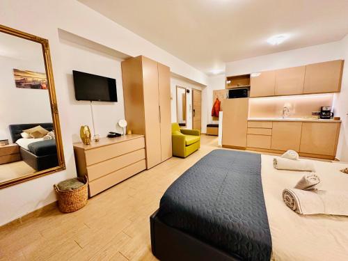 TV/trung tâm giải trí tại Beachside Studio