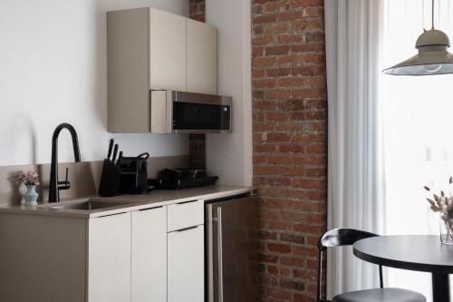 Dapur atau dapur kecil di Maison Sainte-Thérèse By Maisons & co