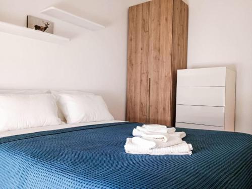 Ένα ή περισσότερα κρεβάτια σε δωμάτιο στο Apartment Irene by Interhome