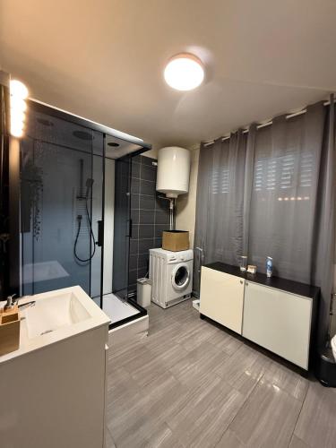 Dapur atau dapur kecil di Apartment Cachan