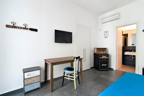 Dapur atau dapur kecil di Bed & Blues