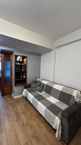 Ruang duduk di Apartamento no Centro de Friburgo