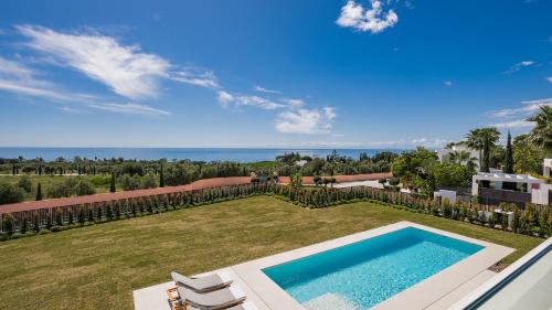 Luxury Villa in Marbella with Panoramic Sea Views & Large Garden