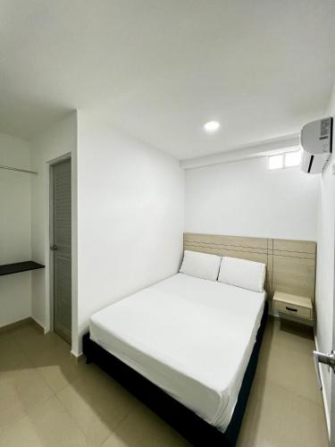 Postel nebo postele na pokoji v ubytování Hotel Paraiso Salvaje