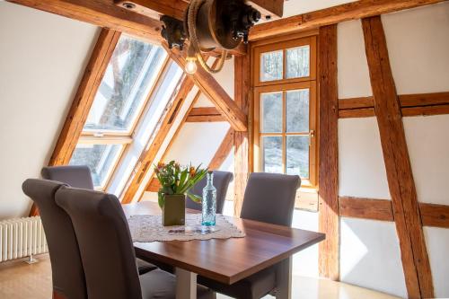 Posezení v ubytování Loft auf altem Gutshof ab 2 Nächte