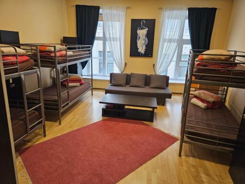 Postel nebo postele na pokoji v ubytování Hostel4You