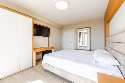 Antik Hotelにあるベッド