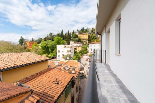 a view from the balcony of a building at Borgo Trento Residence in Verona