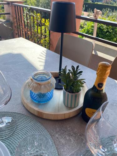 Getränke in der Unterkunft Sosien Apartments