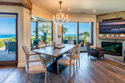 Naturlandskabet i nærheden af villaen