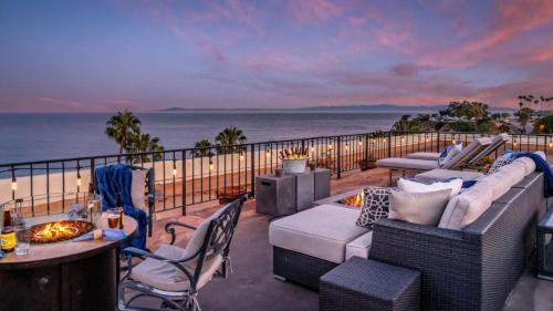 En generel havudsigt eller havudsigten taget fra lejligheden