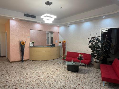 Vstupní hala nebo recepce v ubytování Hotel Anny