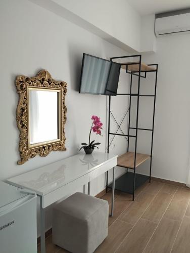 Televisyen dan/atau pusat hiburan di Amente Apartaments