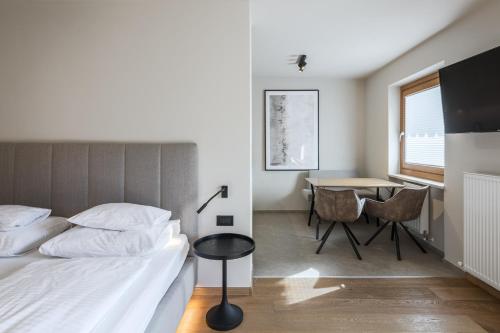 Ein Bett oder Betten in einem Zimmer der Unterkunft Michael Am Waal