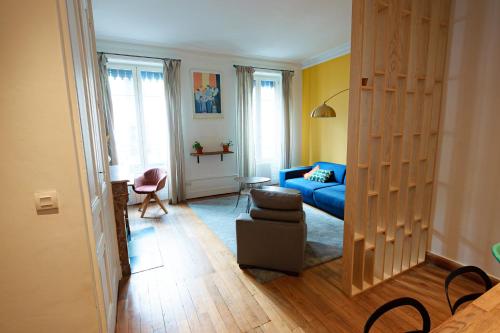 Photo de la galerie de l'établissement Spacious and Bright Apartment Near Part-Dieu, à Lyon