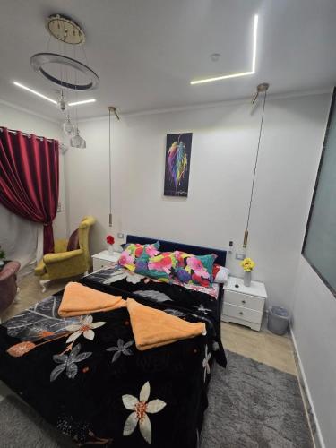 Χώρος καθιστικού στο Flower of life guest house