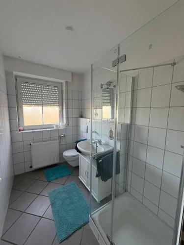 Koupelna v ubytování Apartment-Rheda Zentral