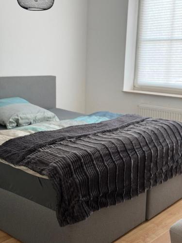 Postel nebo postele na pokoji v ubytování Apartment-Rheda Zentral