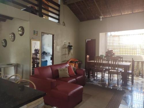 Ruang duduk di Casarão Navegantes