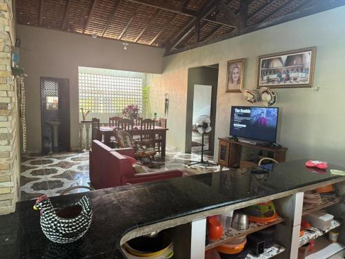 Televisyen dan/atau pusat hiburan di Casarão Navegantes