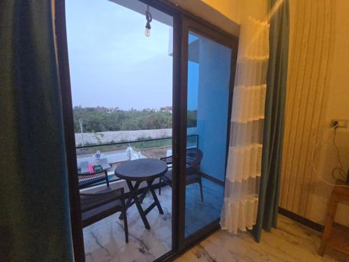 Μπαλκόνι ή βεράντα στο Flower of life guest house