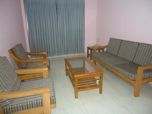 Гостиная зона в Unity Inn