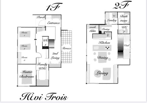 hiviの見取り図または間取り図