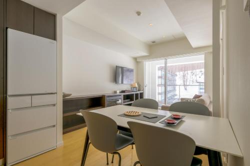 Cuisine ou kitchenette dans l'établissement Alpen Ridge