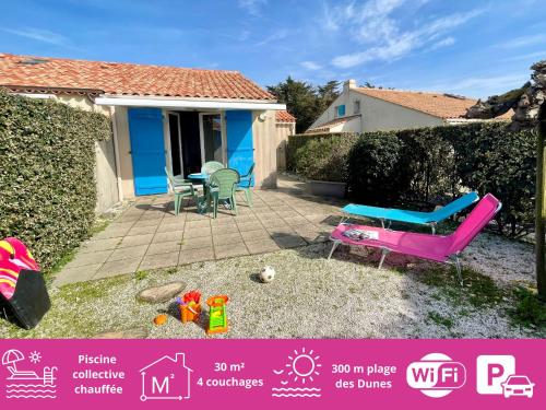 Maison avec terrasse à 300m de la plage - FR-1-231-68
